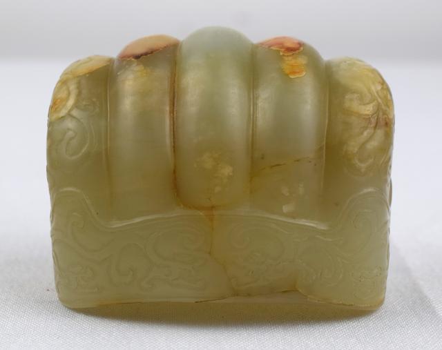 精品推荐《和田玉发冠》鉴赏