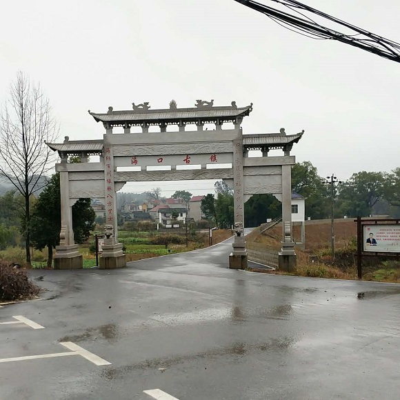 德兴市政协委员,海口镇干部董文才以及当地扶贫小组两个同志的陪同下