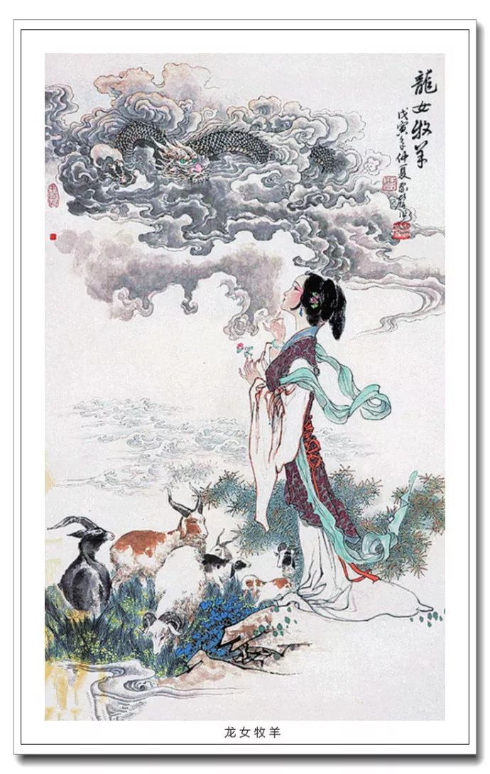 意象雅秀--中国画家郑家声古典仕女画作品赏析
