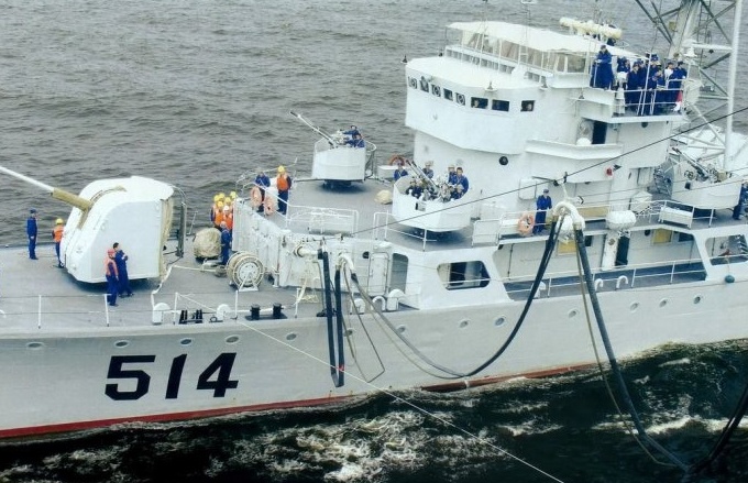 除此之外,053h型519长治号已经转归海军试验基地承担试验任务,509舰