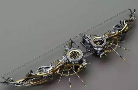 炫酷的冷兵器的3d图极具科技感