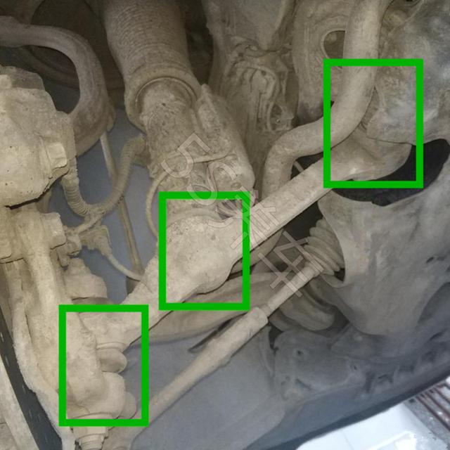 奔驰s350底盘异响,修车师傅换了一大堆配件,让车主很心疼