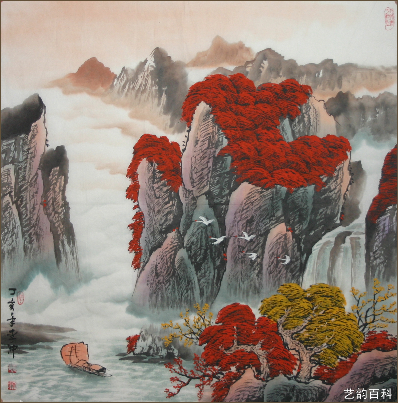 中国实力派画家李冲艺韵百科推荐