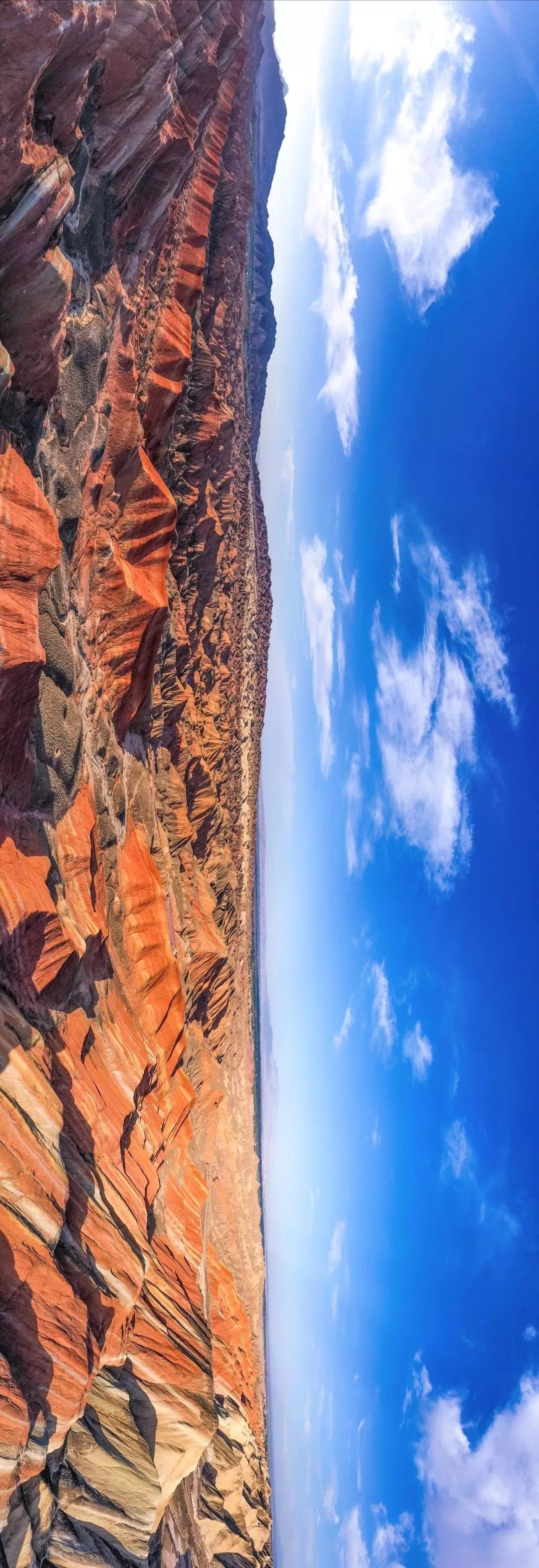 横屏看!七彩丹霞每一张都是大片__凤凰网