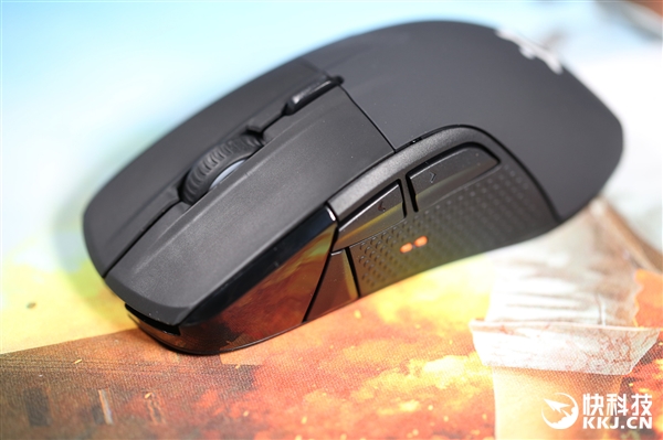 带oled显示屏赛睿rival710游戏鼠标开箱