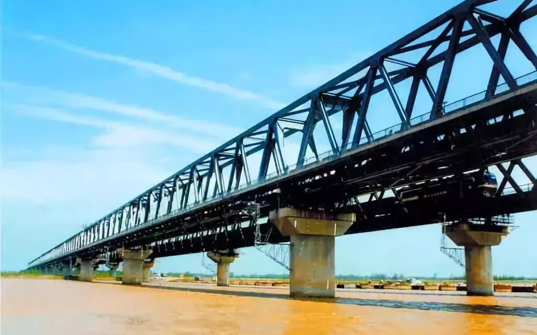 东明黄河铁路大桥图片