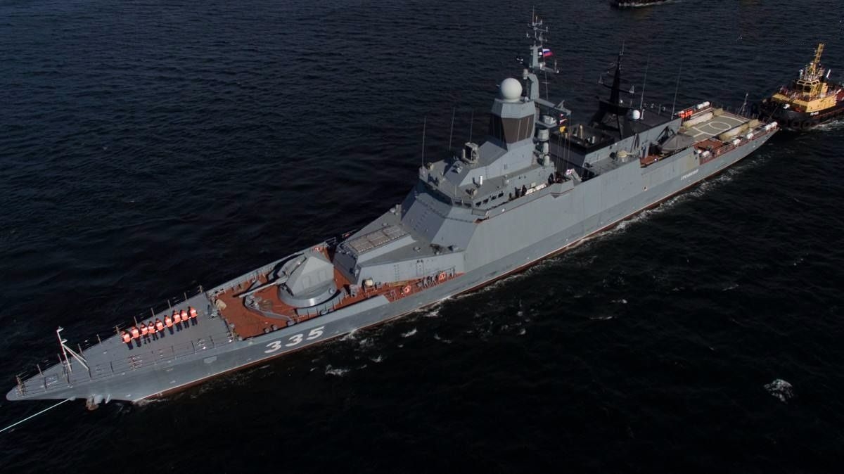 黑龙江里泡了6年:历尽坎坷,俄海军最新神盾舰即将服役!