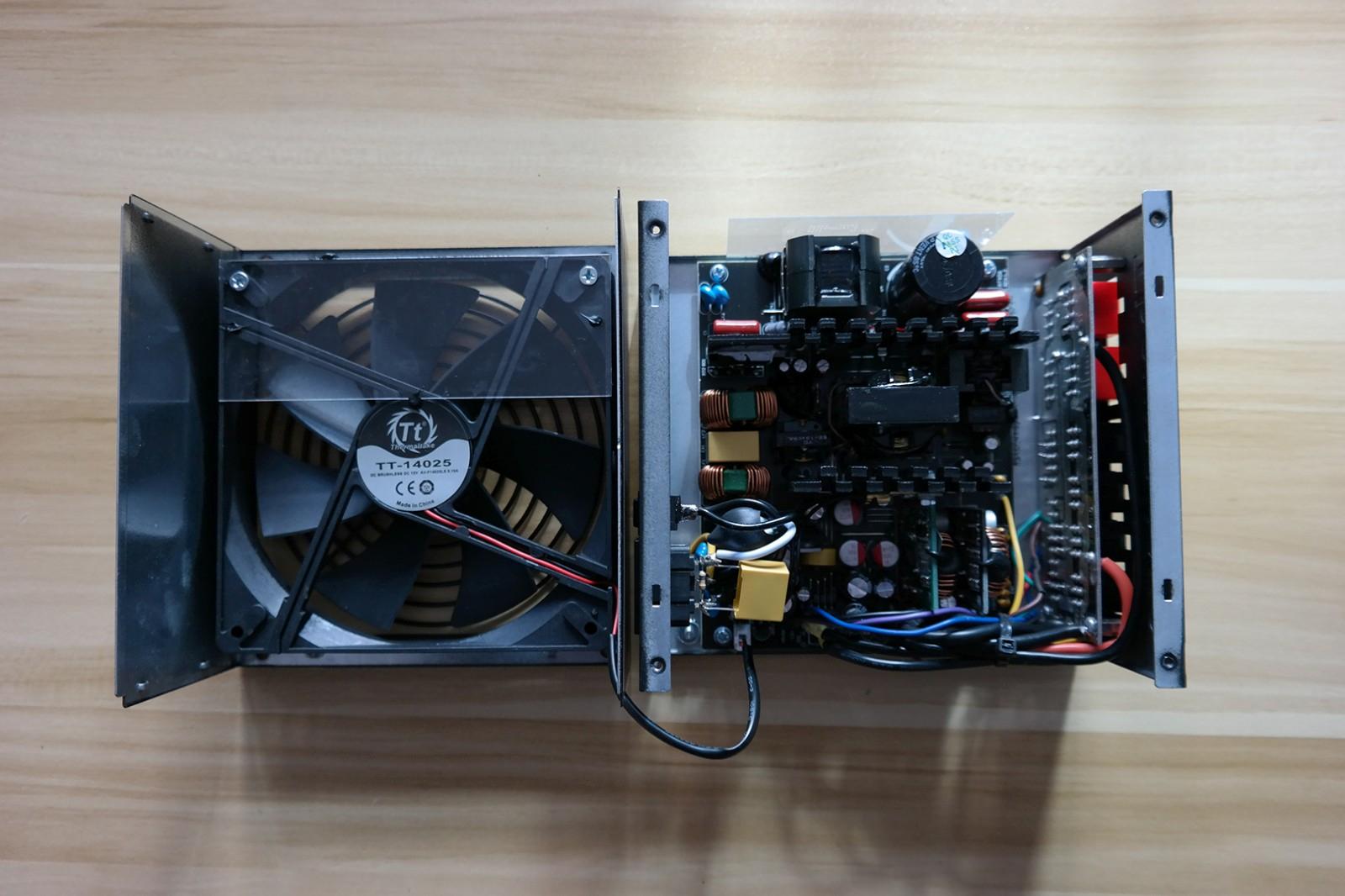 金牌全模组电脑电源!tt smart g 550w开箱拆解做工优秀