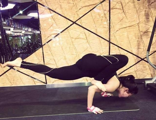 瑜伽女神蒋娉婷的生活照图片,身材果然不是盖的!