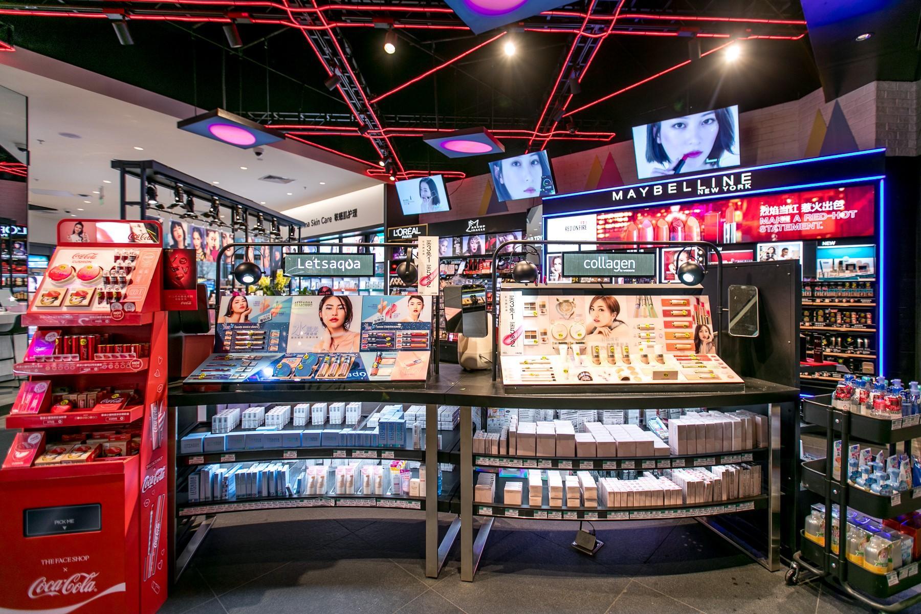 津城再现高能打卡圣地屈臣氏天津全新彩妆概念店开业