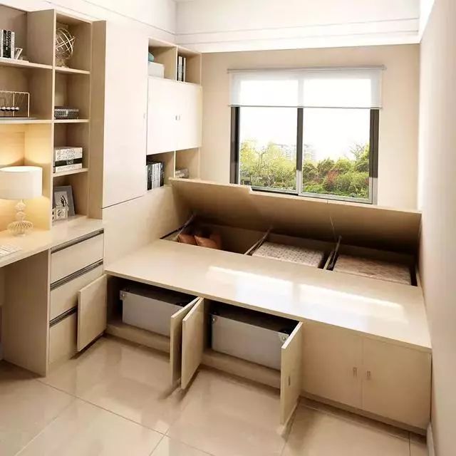 现在家里正流行的42套榻榻米设计方案,好看又实用,优点太多了!