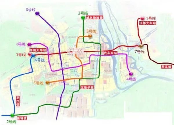 重磅扬州地铁预留工程曝光宁扬城际又有新消息