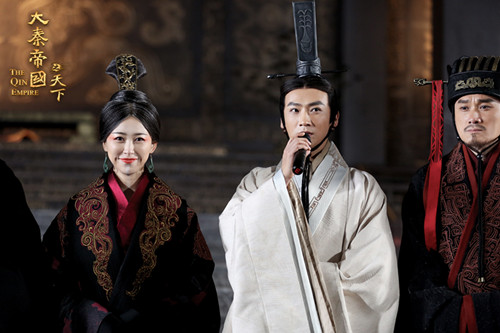 大秦帝国终篇之天下拍摄叶项明饰嫪毐一角展现炸裂演技