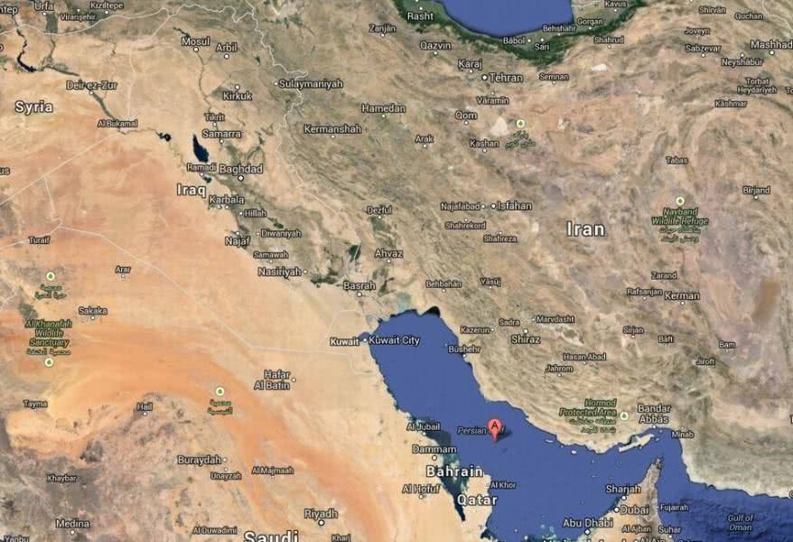 原来,在当日凌晨,波斯湾海域传来一声巨响