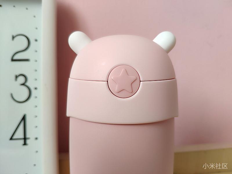 最温暖的治愈系萌物米兔儿童保温杯评测