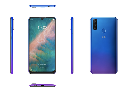 在今年的mwc 2019上,中兴blade v10就已经露面了.