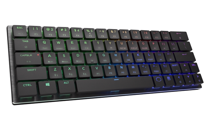 酷冷至尊推出sk621键盘简约64键布局全新樱桃mx矮红轴