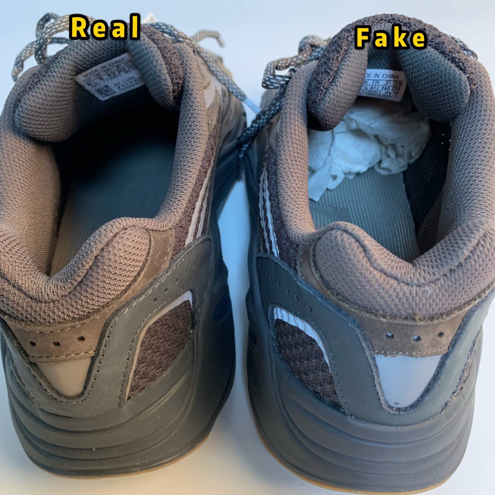 yeezy700v2晶洞宝藏灰真假对比
