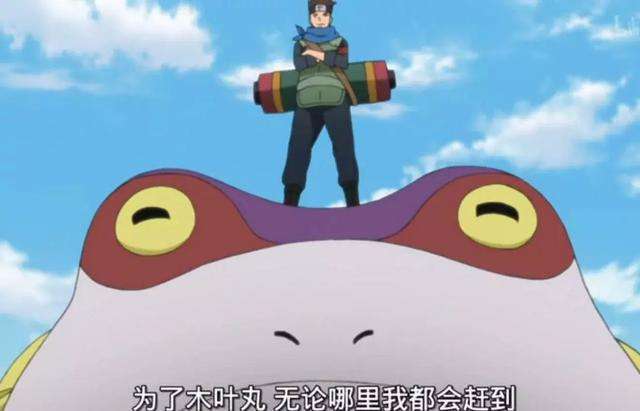 木叶丸是三代火影猿飞日斩的孙子,是鸣人的徒弟,而且是红三代