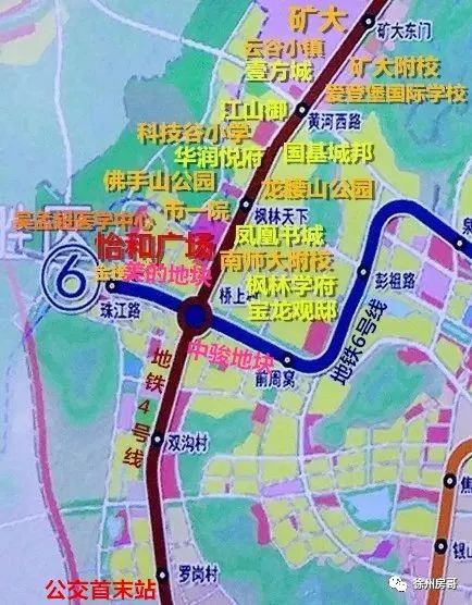 根据去年6月公示的徐州地铁第二轮规划,地铁4号线将贯穿整条大学路