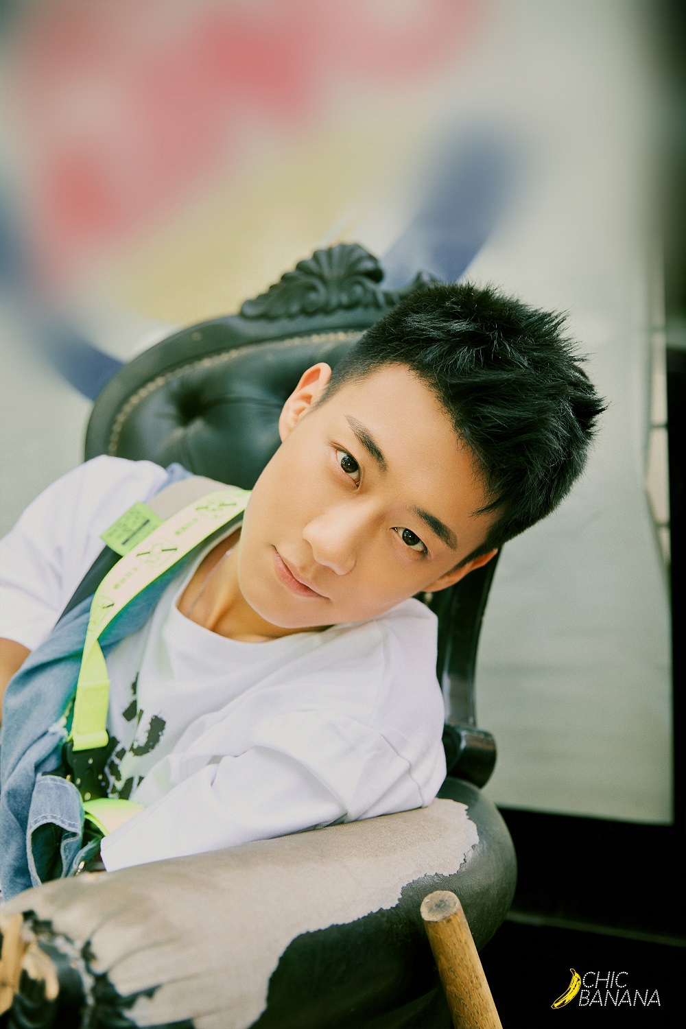 高至霆清新日系街拍纯粹自然治愈感十足