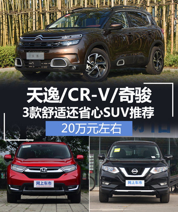 20萬左右合資suv個性還好看這3款車型不能錯過