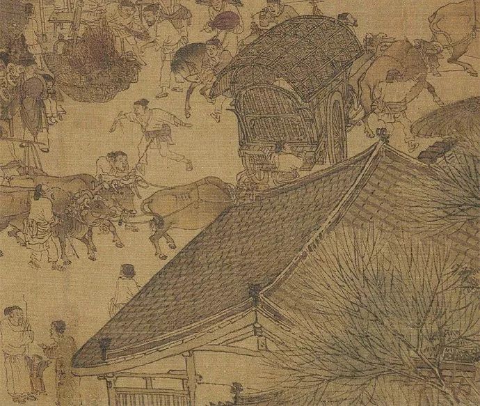 张择端《清明上河图》超清细节大图赏析!