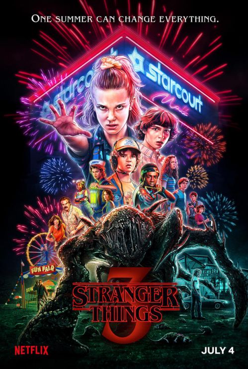 怪奇物语第三季打破netflix收视纪录4070万账户观看