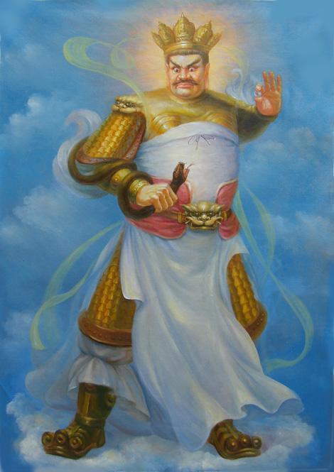 什么是广目天?四大天王之一,守护西方又称西方天__凤凰网