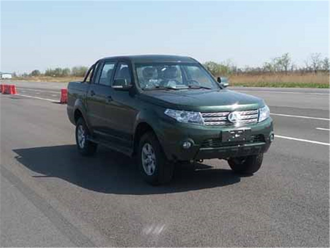 动力大幅升级,北汽越铃皮卡国六汽油版曝光