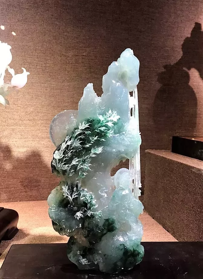 孔孟之道银奖 惠东玉 福山复居图 铜奖 翡翠 天工奖有着玉雕界的 "