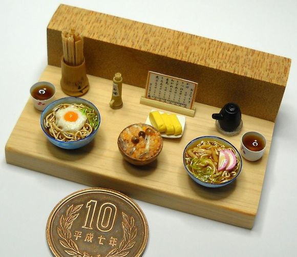 微缩食玩,日本定食套餐!
