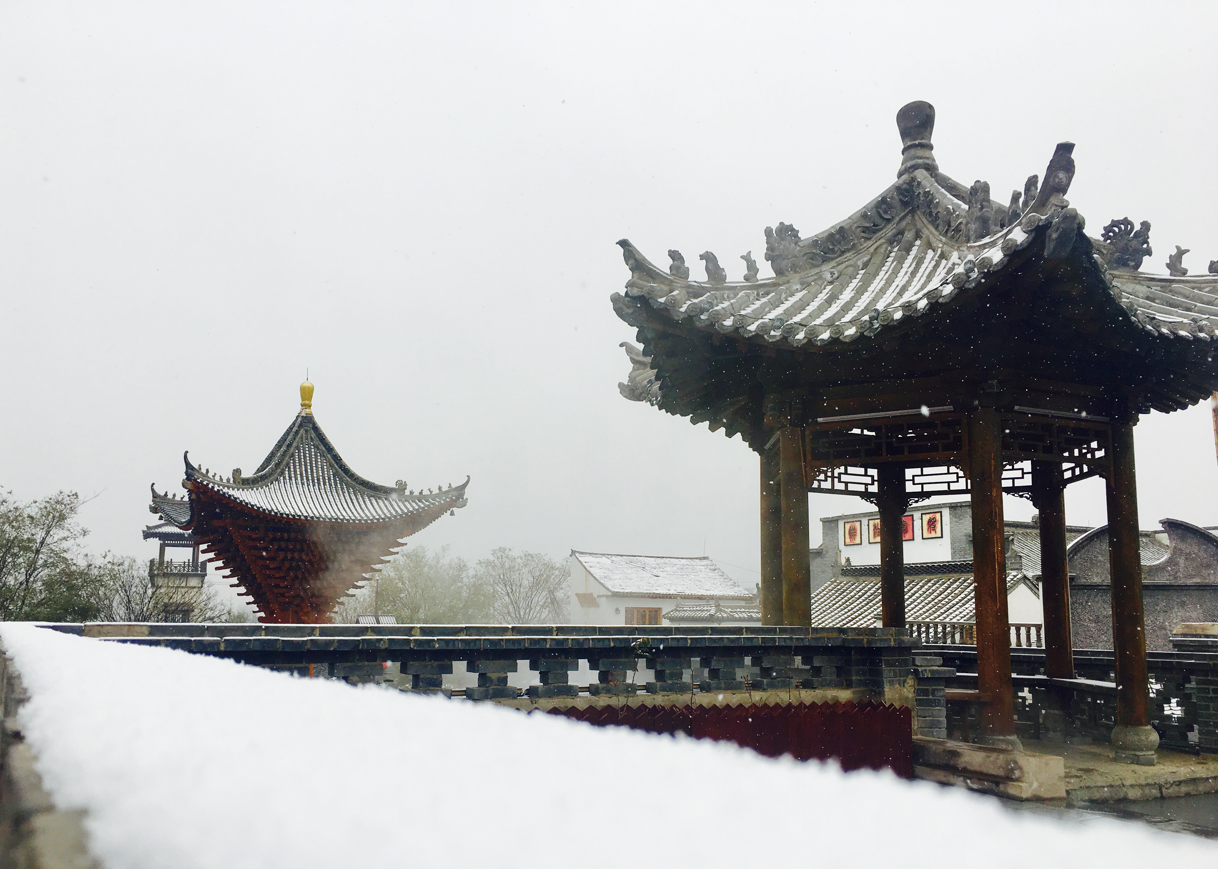 冬天来了,白鹿原邀你来白鹿仓赏雪