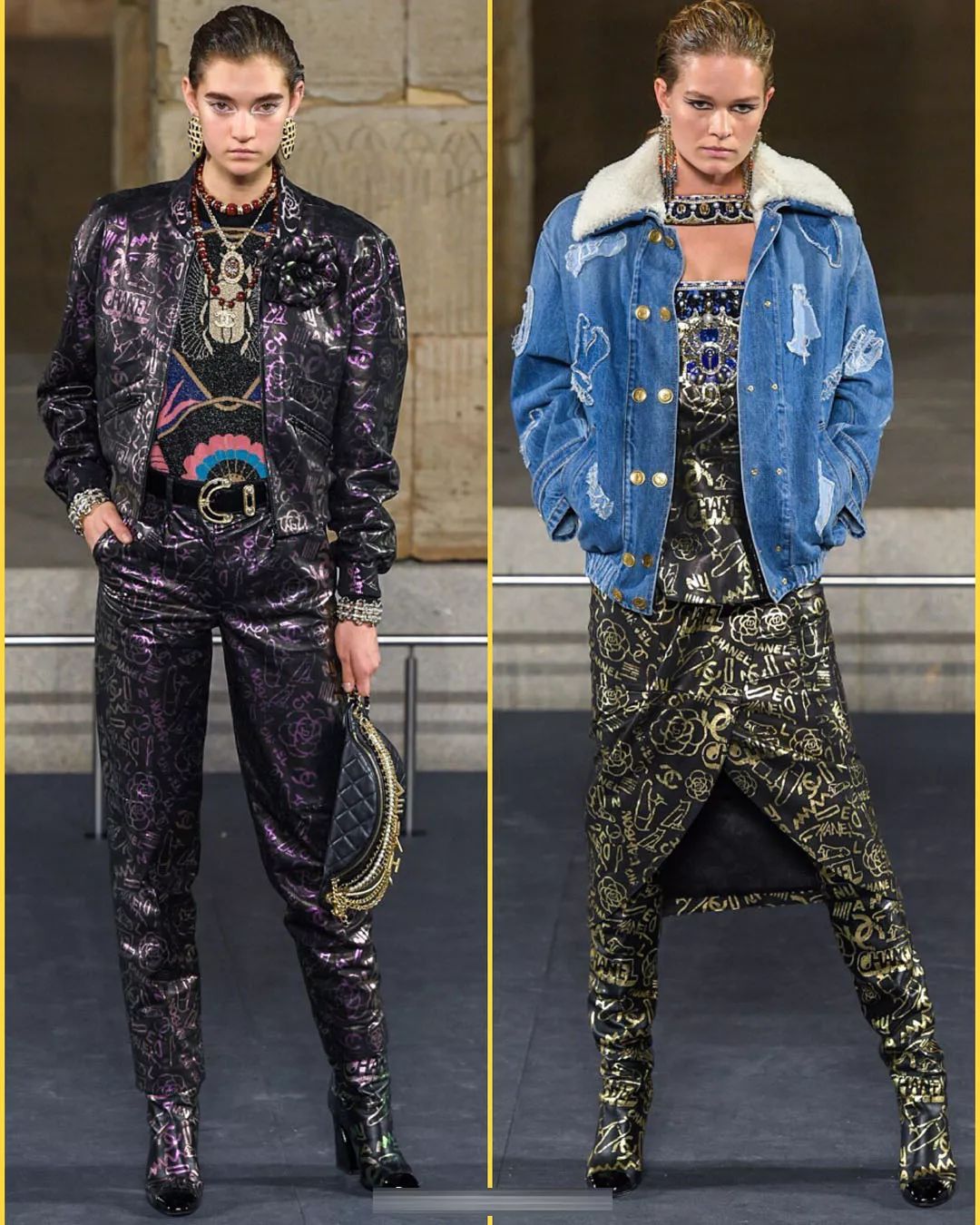 chanel2019早秋系列大秀古埃及文明与香奈儿碰撞交织