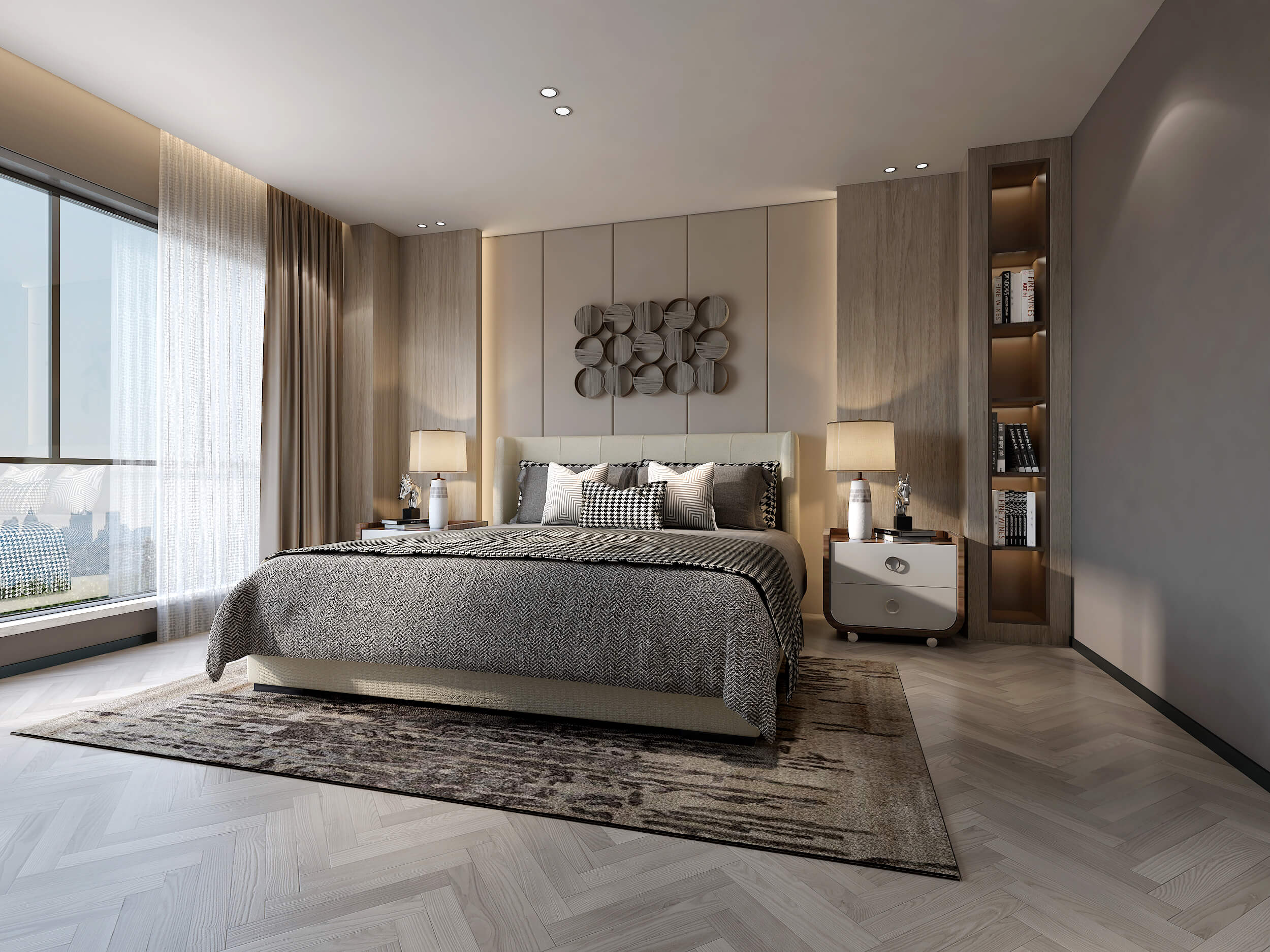 香樟园复式280m05现代简约风格-品清装饰__凤凰网