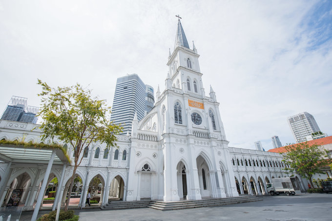 新加坡最美教堂:赞美广场