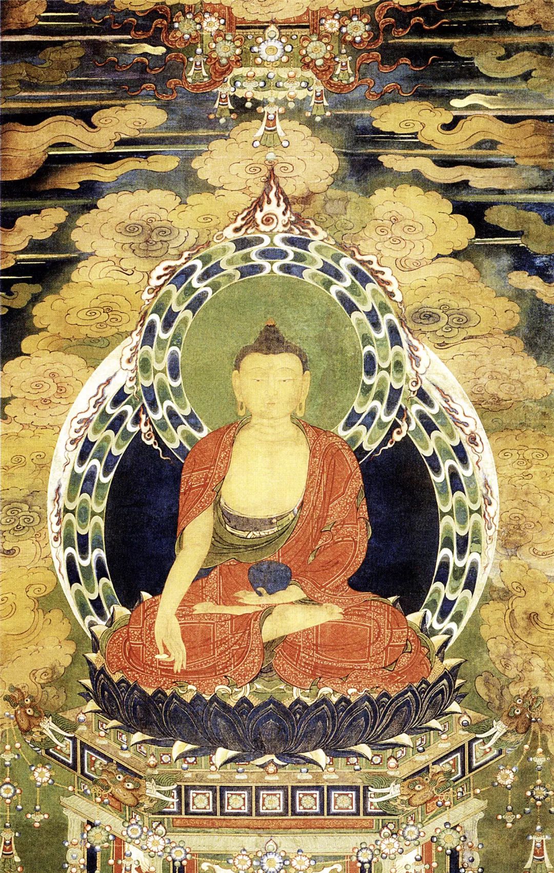 药师佛护佑你身心安泰,福寿绵长!__凤凰网