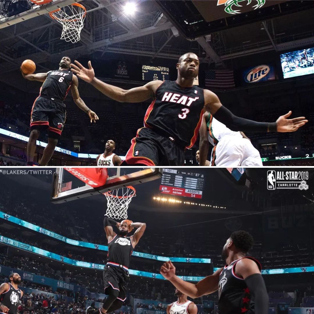 最后一舞终入选老詹骚韦再连线