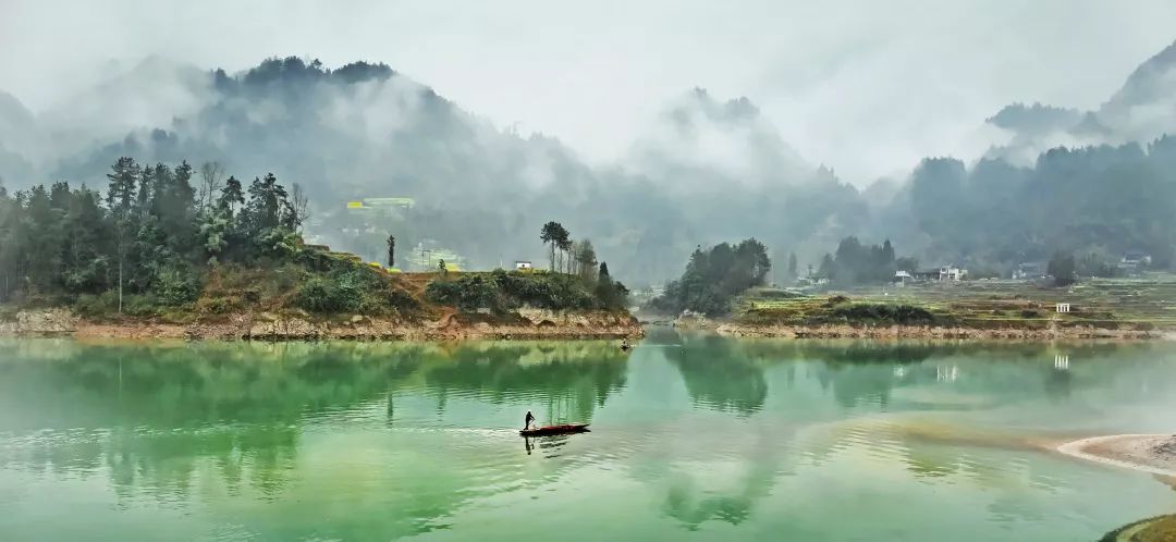 非遗传承人叶炳辉堂局山水的阴阳表现