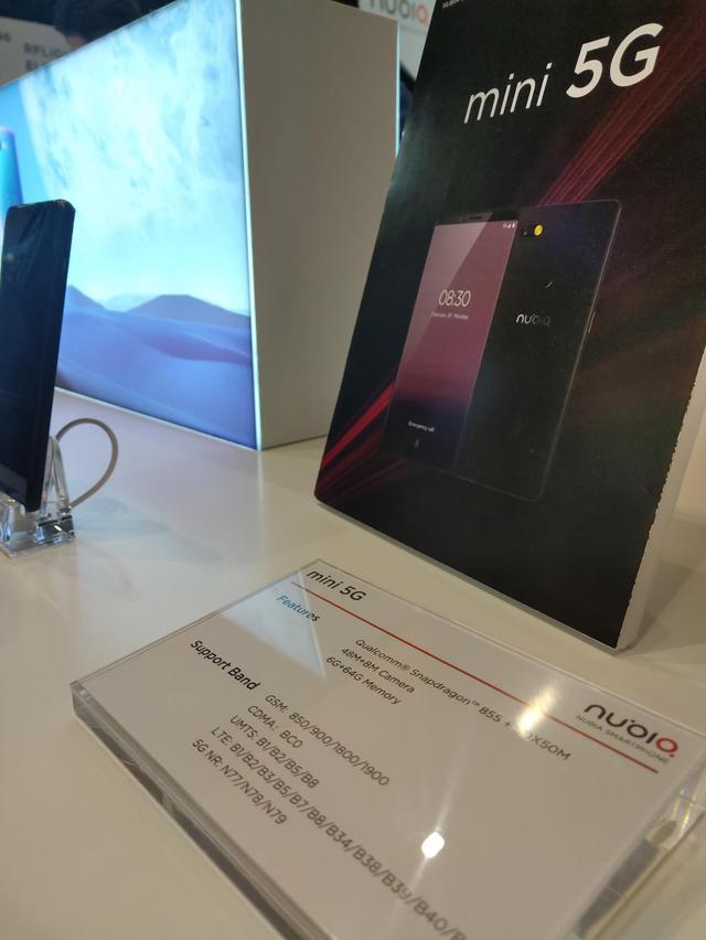 努比亚mwc放大招,努比亚mini 全球首批5g手机亮相惊艳全场__凤凰网