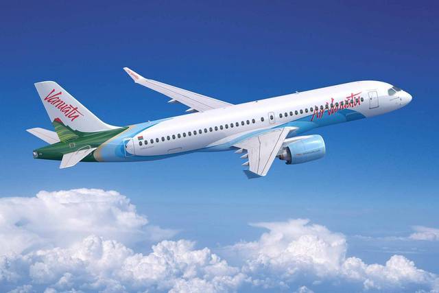 瓦努阿图航空宣布订购4架空客a220飞机