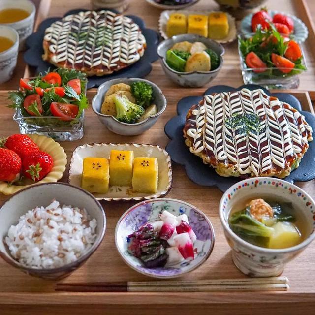 日本主妇ins上这一家四口晒出一日三餐看饿无数网友