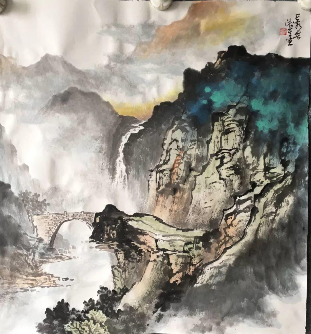 画家陶湘基学画是寂寞的耐得住寂寞才能画好画