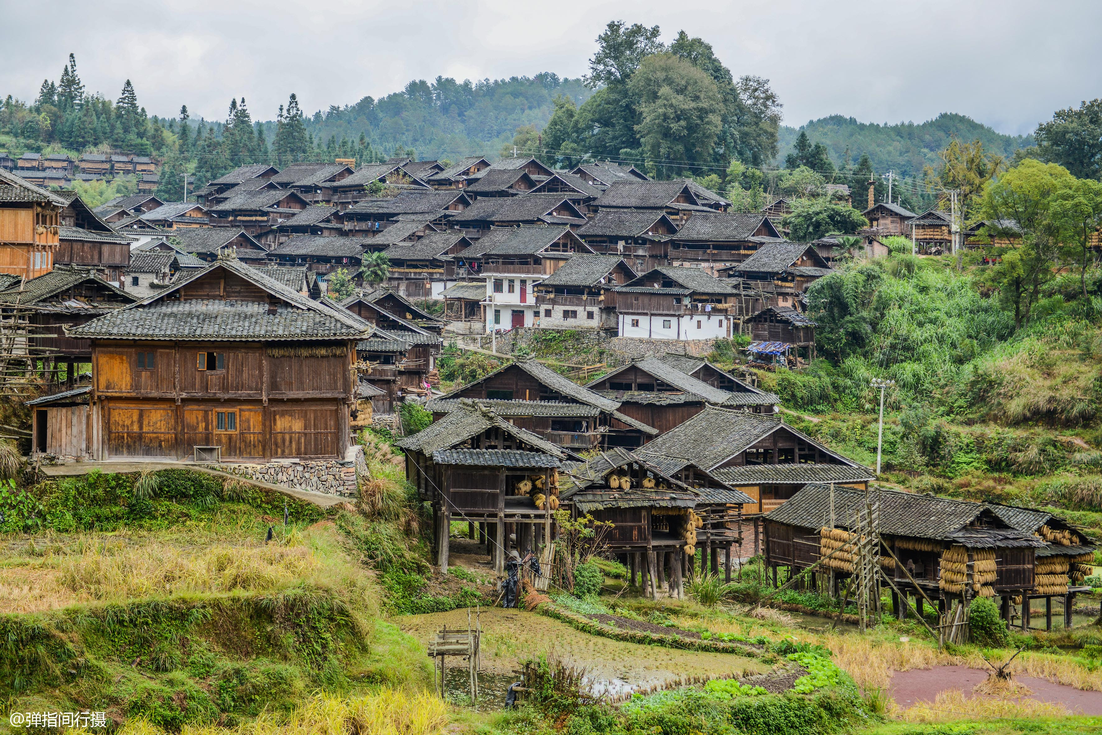 贵州最原始的侗寨名字叫"小黄" 寨中美女如云,人人爱唱歌_凤凰网