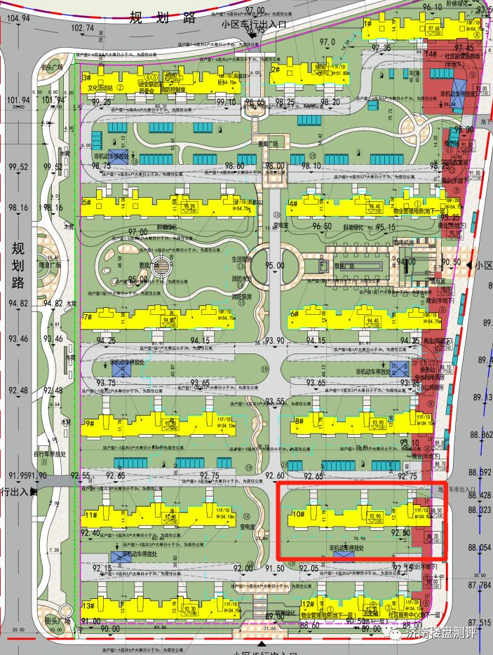 楼盘测评中新锦绣天地