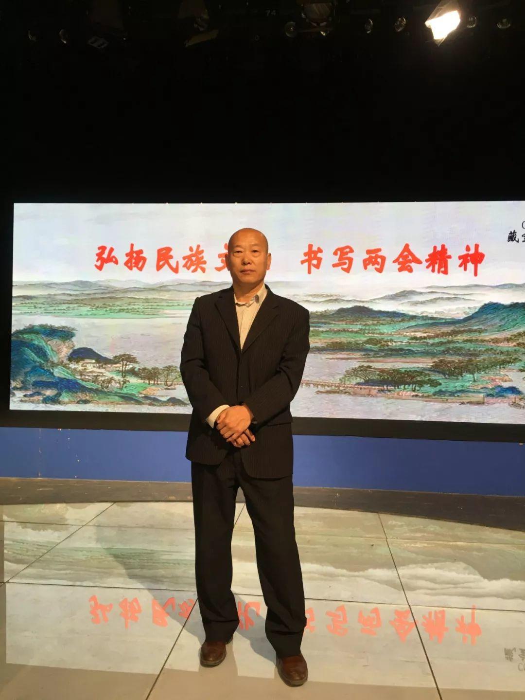 本馆快讯画家季清龙三次受邀参加中央电视台节目展示雄厚实力