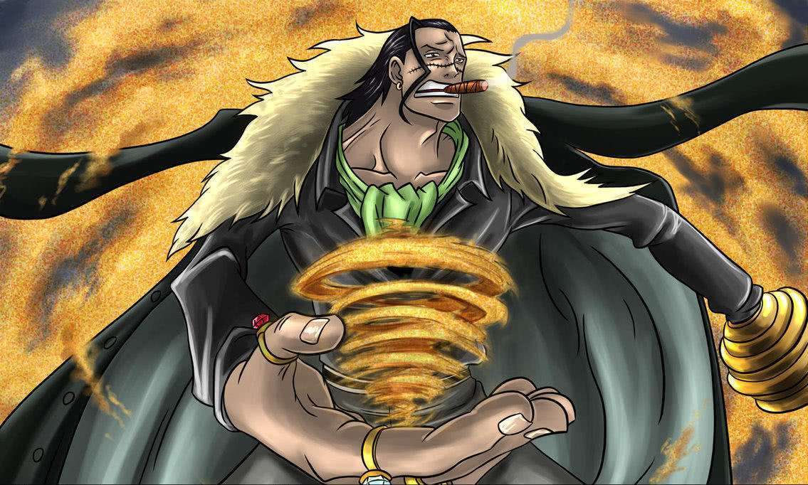 《海贼王》中的克洛克达尔实力算弱么?跟谁都能五五开!__凤凰网