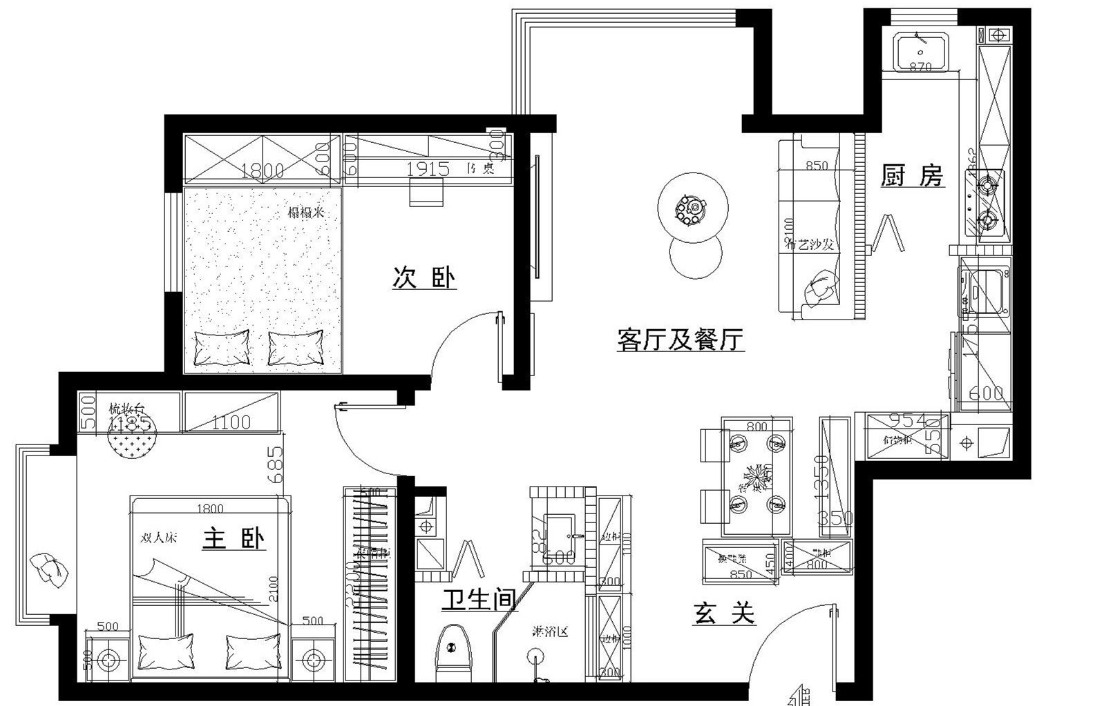 想要榨乾每1平米,又想要有大空間的通透感,小戶型裝修看這裡