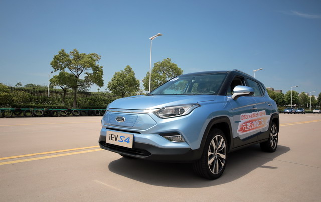 江淮iev6e运动版出色表现,在本季万里公测中,我们以江淮ievs4车型为主