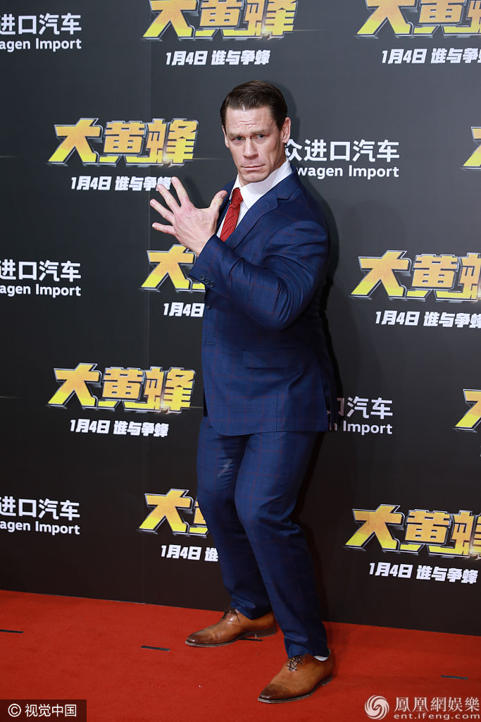 约翰·塞纳(john cena) 图片来源:视觉中国/视觉中国